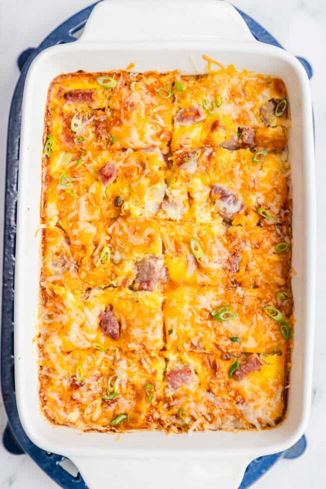 Ham and Egg Casserole - Erren's Kitchen