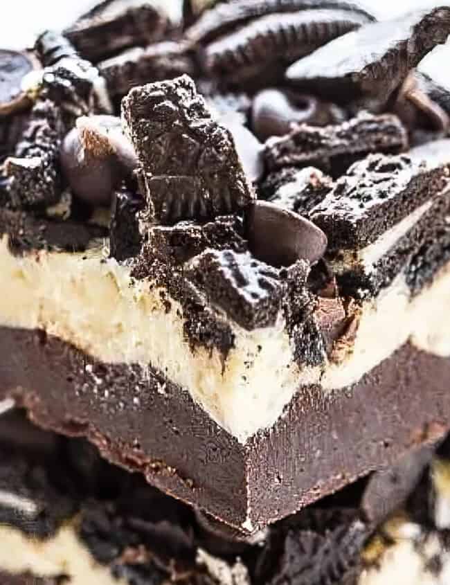 Cream Cheese Oreo Brownies